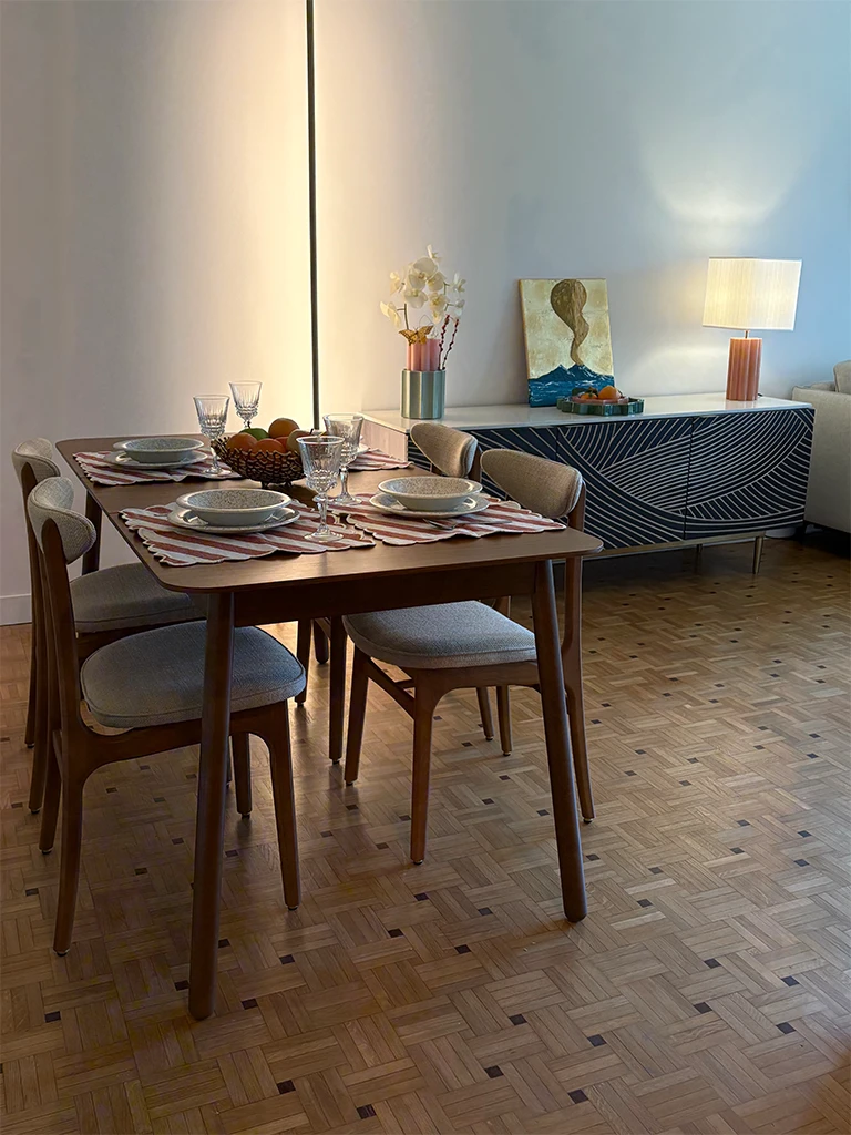 Élégance lumineuse Salle à manger- HB - Baudoin Design