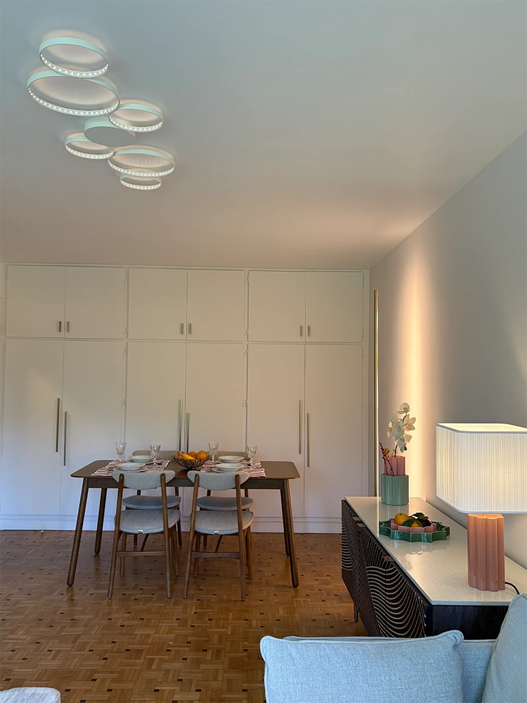 Élégance lumineuse Salle à manger- HB - Baudoin Design