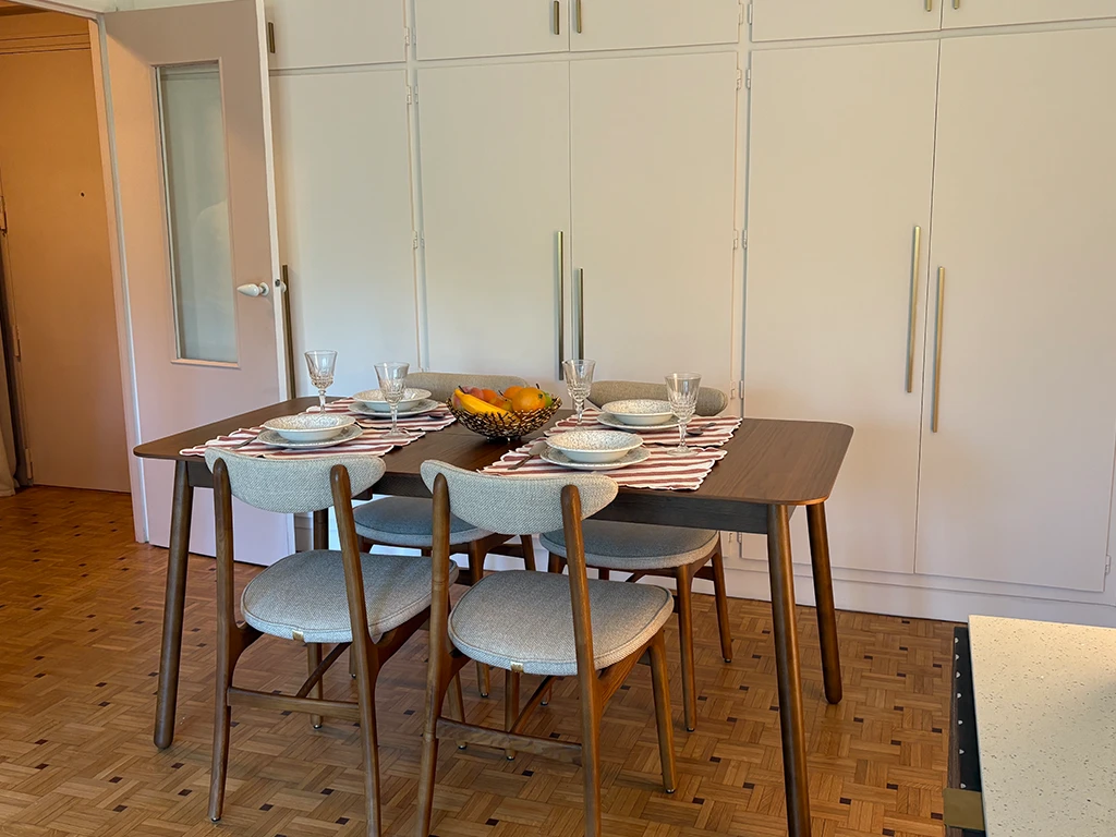 Élégance lumineuse Salle à manger- HB - Baudoin Design