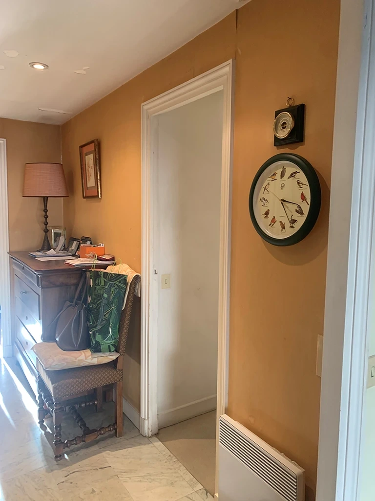 Nouvelle entrée chaleureuse - Avant